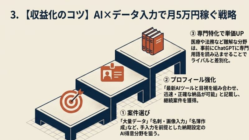 収益化のコツ