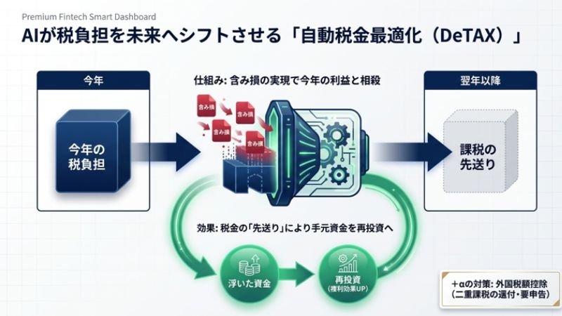 自動税金最適化機能