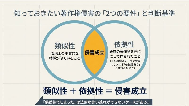 知っておきたい著作権侵害の「2つの要件」と判断基準