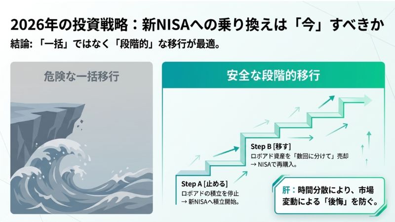 2026年の投資戦略：新NISAへの乗り換えは「今」すべきか